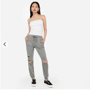 Ripped Terry Jogger Pant